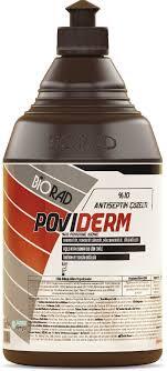 Povıderm Povidone iodine Hand and Skin Antiseptic 10% Scrup 1000 ml